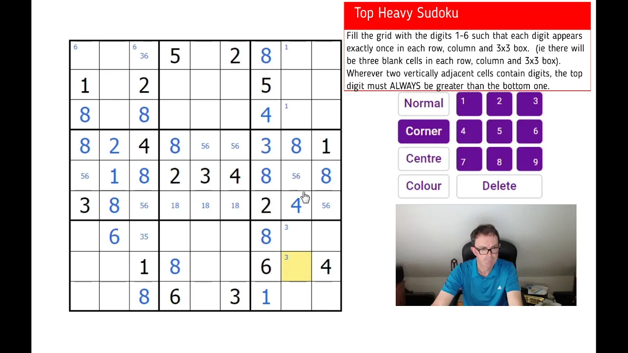 "Top Heavy" Sudoku - It Sounds Easy But...