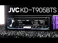 JVC KD-T905BTS Single DIN Bluetooth Receiver - 5V Pre-Amp Outputs