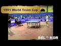 Lagu 1991 World Team Cup: BEL - KOR
