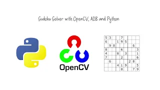 sudoku solver using OpenCV Python ADB