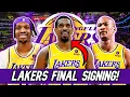 Download Lagu Lakers FINAL SIGNING After Waiving Shake Milton to Open Roster Spot? Lakers BEST Remaining Options!