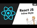 15 React JS Inline Style Bangla Tutorial React Js Bangla Tutorial