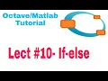 Lecture - Conditional statrments in if