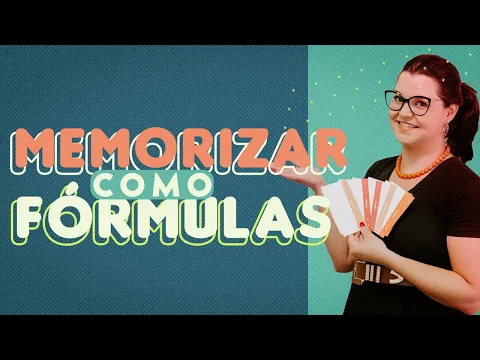 Vídeo: o funil de 50 a 5 flashcards acompanhando um assunto por semanas