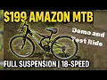 WEIZE 27 5 Mountain Bike Review - Dual Suspension MTB Under 200