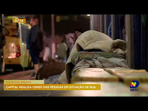 Iniciativa inédita: Florianópolis realiza censo das pessoas em situação de rua