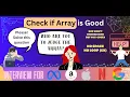 Check if Array is Good No space no extra loop simple elegant Leetcode 2784