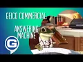 GEICO Gecko Commercial - Answering Machine 🦎📟 (2000)