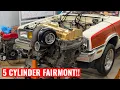5 Cylinder Swapping My Fairmont Station Wagon - Day 6