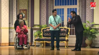 اغنية بتحدى العالم لـ صابر الرباعى بصوت حامد واداء اكثر من رائع فى مسرح مصر 