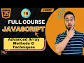 JavaScript Tutorial in Hindi Advanced Array Methods Techniques 2025