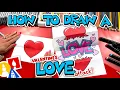 Download Lagu How To Draw A Love Attack Folding Surprise