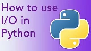 How to use input output in python