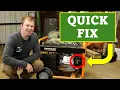 Easy Fix for Generator Not Starting