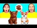 Download Lagu Real Food vs Chocolate Food Challenge | Amazing Cooking Hacks by BaRaFun Challenge