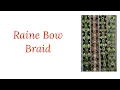 Raine Bow Braid Homecoming mum braid