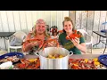 Louisiana Blue Crab Boil with Bruce and Anna From Swamp People
