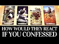 Lagu PICK A CARD 🔮🧡 HOW WOULD THEY REACT IF YOU CONFESSED (YOUR FEELINGS)  🔮 🧡 Love Tarot Reading