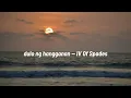 dulo ng hangganan - IV Of Spades (lyrics)