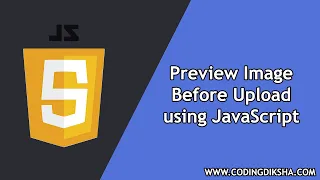 How to Image Before Upload using JavaScript