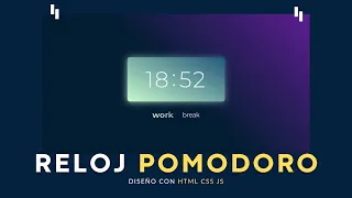 Pomodoro Javascript Proyectos Javascript HTML CSS JS