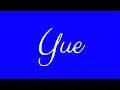 Download Lagu Learn how to Sign the Name Yue Stylishly in Cursive Writing