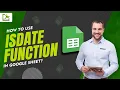 How to use ISDATE Function