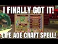 I FINALLY GOT IT CRAFTING THE RATATOSKR S SPIN 4 PIP LIFE AOE Wizard101 Spell Craft