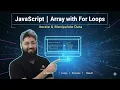 JavaScript Array with For Loop Batch 17