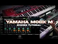 Yamaha MODX M Scene Tutorial