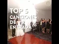 Top 5 canciones de entrada para los novios