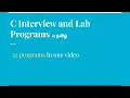 32 Interview Programs in Tamil Logic First Tamil
