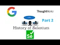Develop BDD Automation Framework from Scratch Selenium Java Selenium History - Part 2
