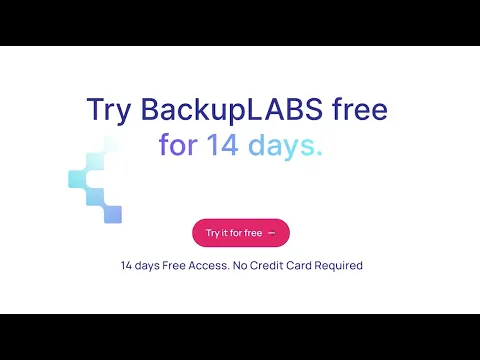 watch BackupLABS backups for Jira video