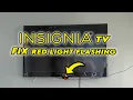 Insignia TV How to Fix Red Light Flashing