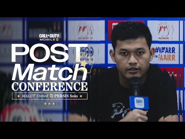 Post-Match Press Conference: Malut United vs PERSIS Solo | Super League 2025/2026 Matchday 31