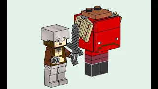 LEGO 662402 Instructions | Minecraft | Nether Hero and Strider | Magazine Gift