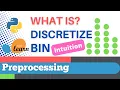 Scikit-learn 13 Preprocessing 13 Intuition for Binning KBinsDiscretizer