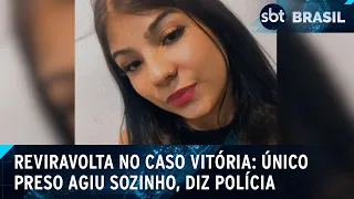 Caso Vitória Regina: Polícia conclui que único preso agiu sozinho | SBT Brasil (14/03/25)