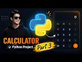 Python Calculator with Power Square Root Part 3