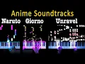 Download Lagu 5 Levels of Anime: Naruto to Unravel (Piano)