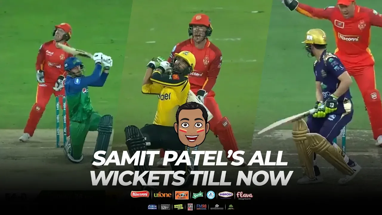 Samit Patel's All Wickets This Season Till Now