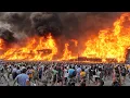 NU! Vlammen verwoesten een stad – Bosbrand in Koycegiz, Mugla, Turkije