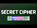 GFG POTD Secret Cipher GFG Solutions 18-08-2026