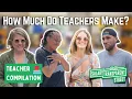 How much do teachers make Teacher Interview Compilation Salary Transparent Street