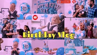 1st birthday celebration vlog baby boy one year old day in my life sri lanka trending