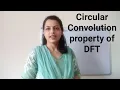 Circular convolution property of DFT