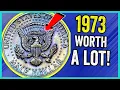 RARE 1973 Kennedy half dollar Coin worth money - ERROR COINS TO LOOK FOR