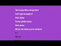 Josh Baker - Come Closer (Lyrics)