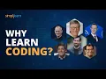 Why Learn Coding - Steve Jobs Bill Gates Mark Zuckerberg Mark Cuban Elon Musk Simplilearn